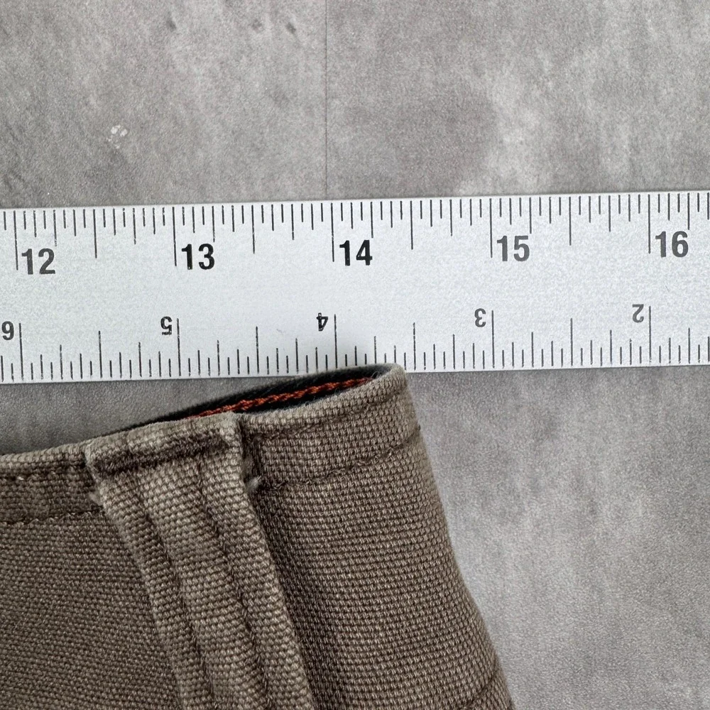 Brunt The Martin Pants Mens 28x30 Brown Double Knee Work Outdoor Utility Faded